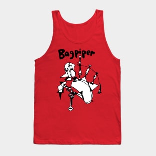 Bagpiper (Female) by Pollux Tank Top